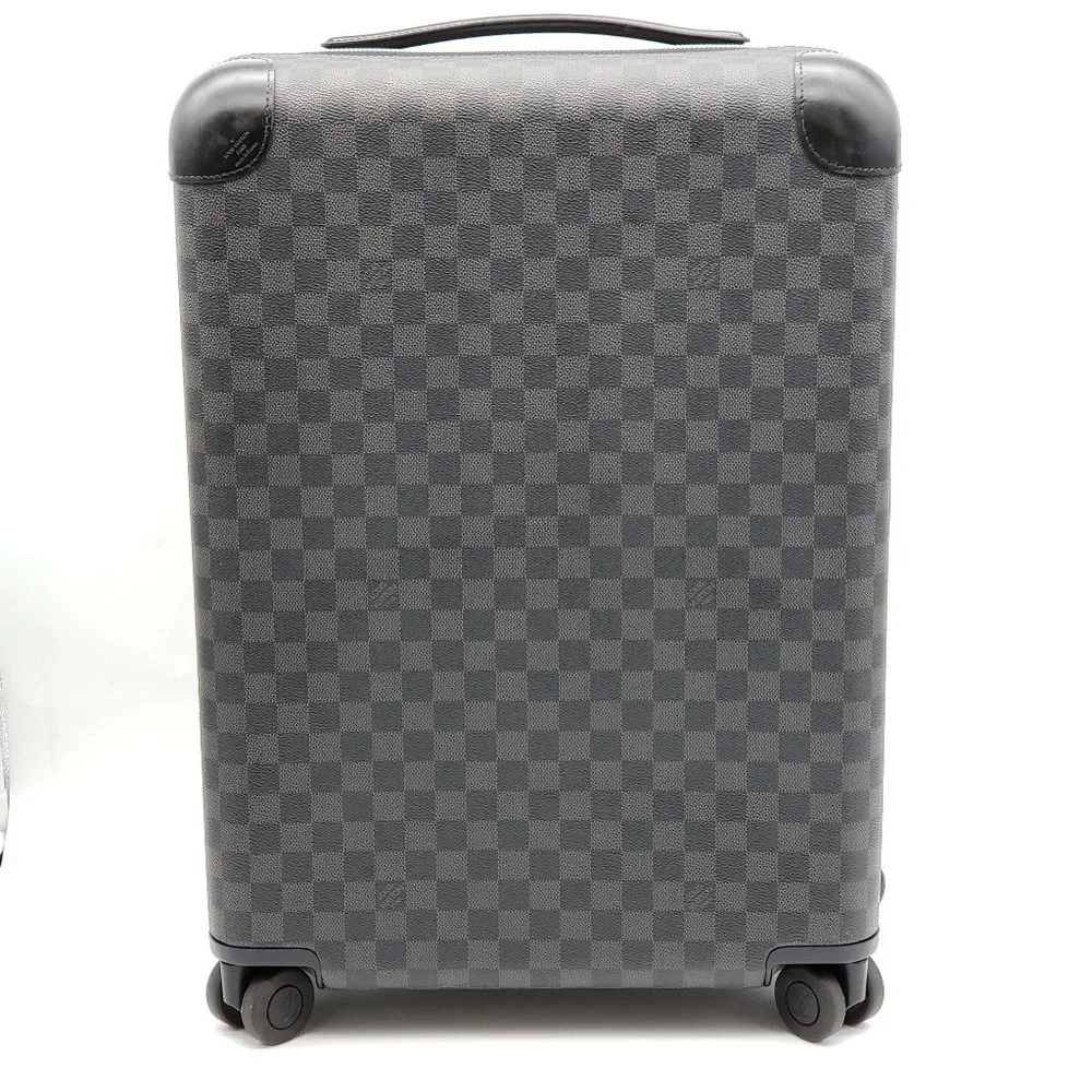 100% Authentic Louis Vuitton Horizon 55 Graphite Travel Luggage Bag - Picture 1 of 16